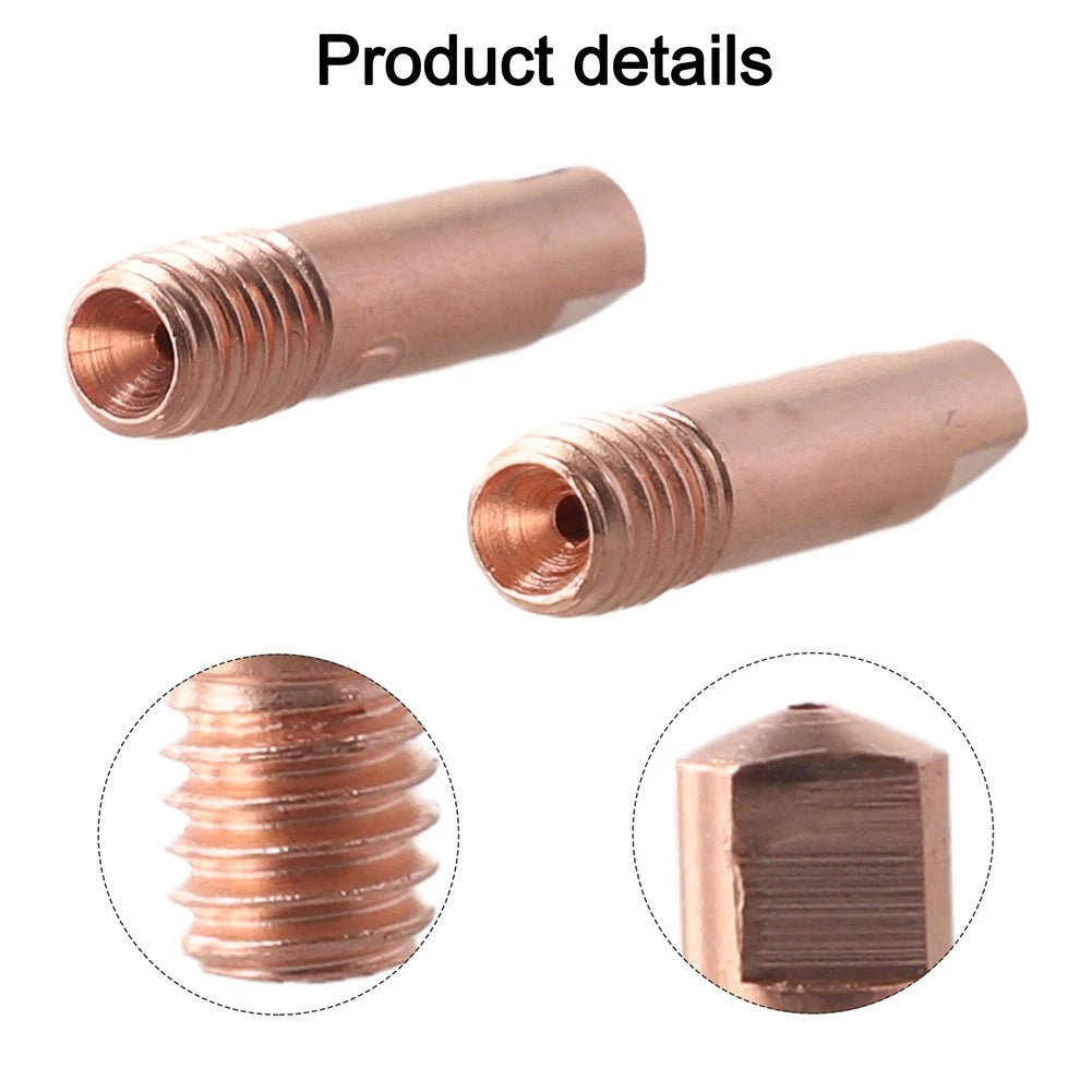 14PCS Contact Tips and Gas Nozzles for MIG Welding Equipment