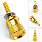 CNC Knurled Seat Bolt Gold for BMW R Nine T/Scrambler/Racer/Urban/Pure (2014–2020)