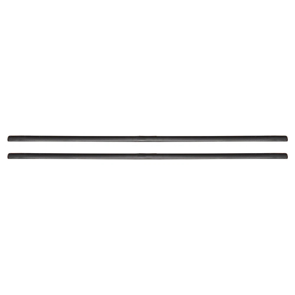 2X Black Roof Trim Molding Kit for Toyota Corolla (2009–2013)