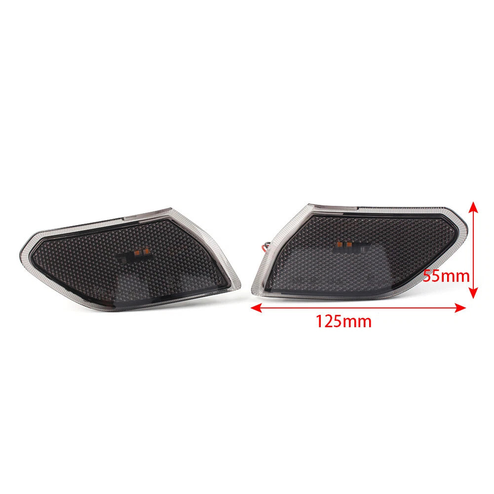Amber LED Front Side Markers for Jeep Wrangler JL (2018–2020)