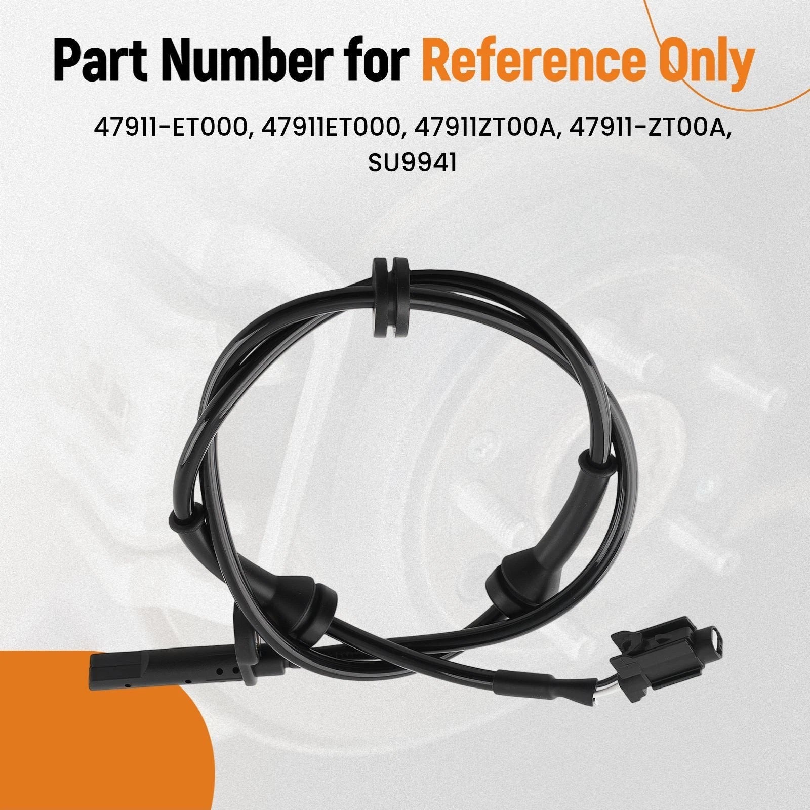 ABS Wheel Sensor Front Left for Nissan Sentra 2.0L (2007–2012) 47911ZT00A SU9941