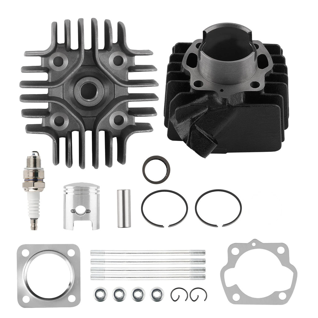 Cylinder Head Gasket Piston Top End Kit for Suzuki Quadrunner 50 (1984–1987)