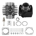 Cylinder Head Gasket Piston Top End Kit for Suzuki Quadrunner 50 (1984–1987)