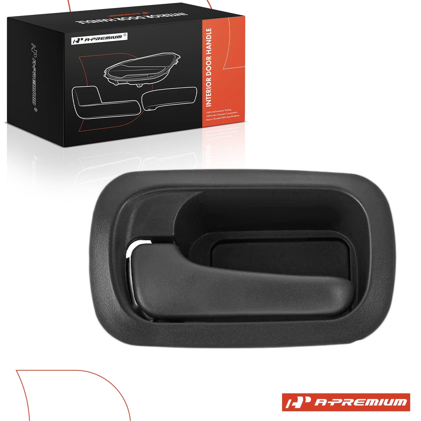 Rear Left Interior Door Handle for Honda CR-V (2002–2006) Gray