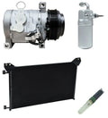 AC Compressor Kit With Condenser for Chevrolet Silverado 3500HD (2014–2015)