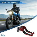Adjustable Brake Clutch Levers for Honda CBR600RR (2007-2016) Red Black