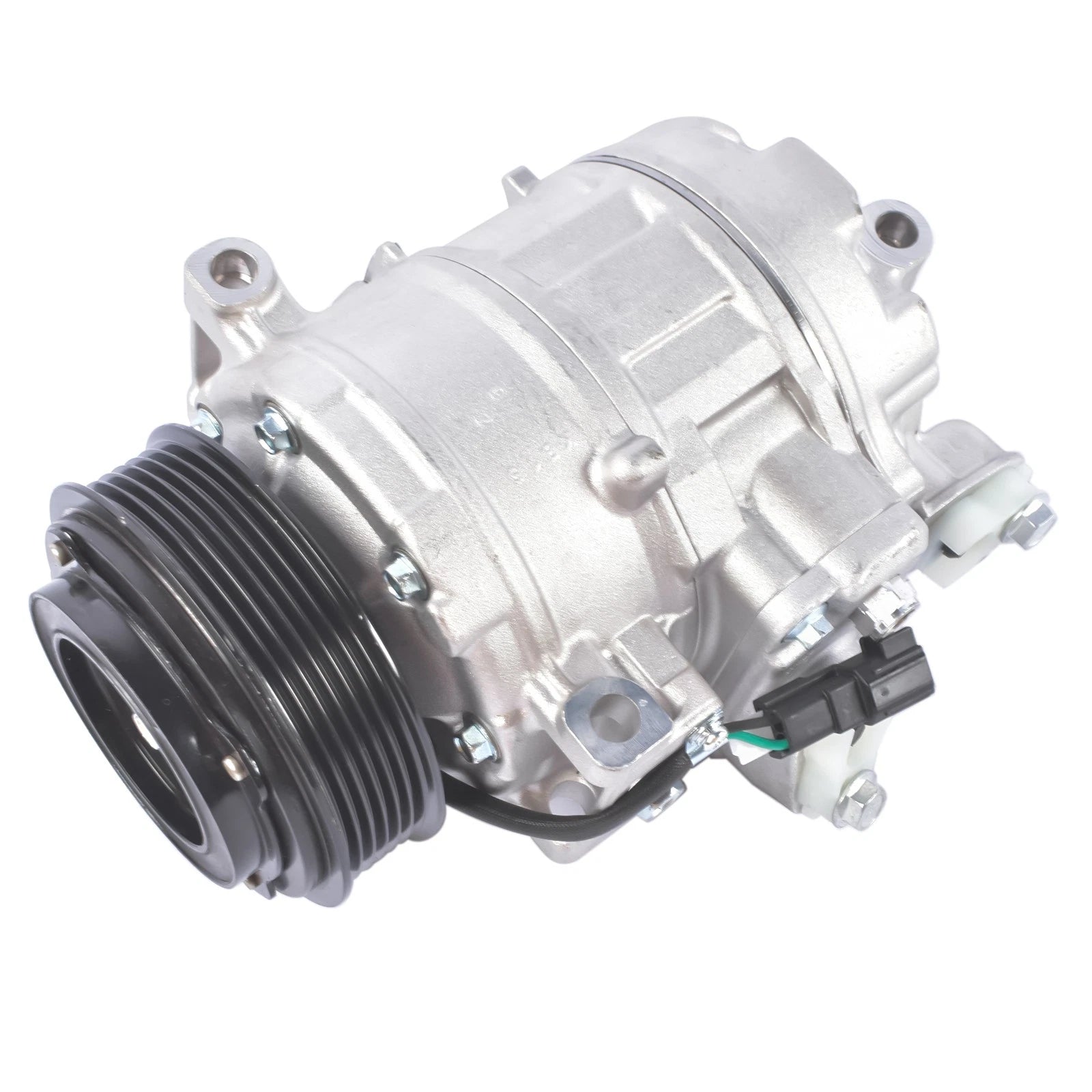 A/C Compressor with 6-Groove Pulley for Ford Edge Explorer (2012-2015)