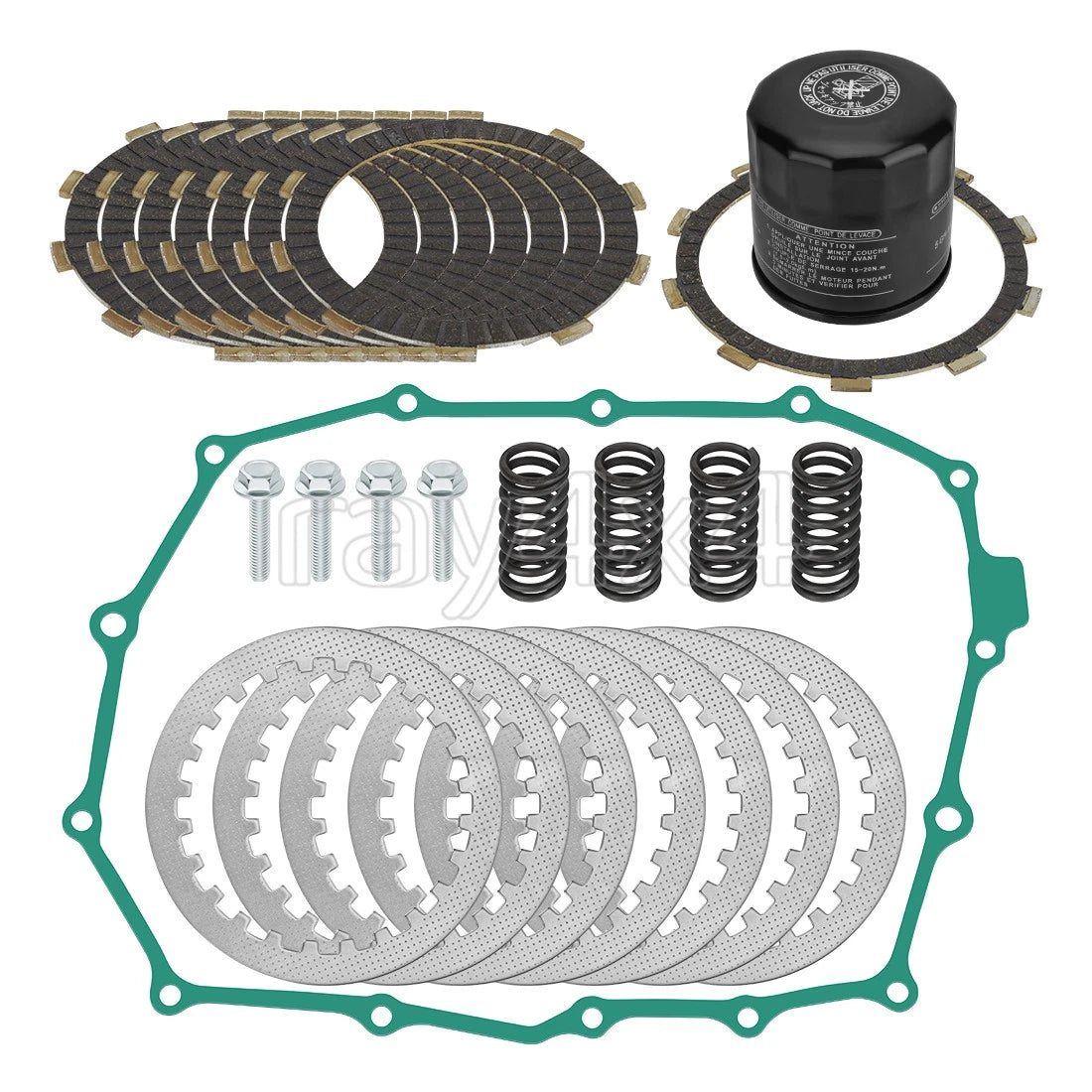 Clutch Kit & Oil Filter for Honda VT750C VT750CD Shadow ACE 750 (1998–2003)