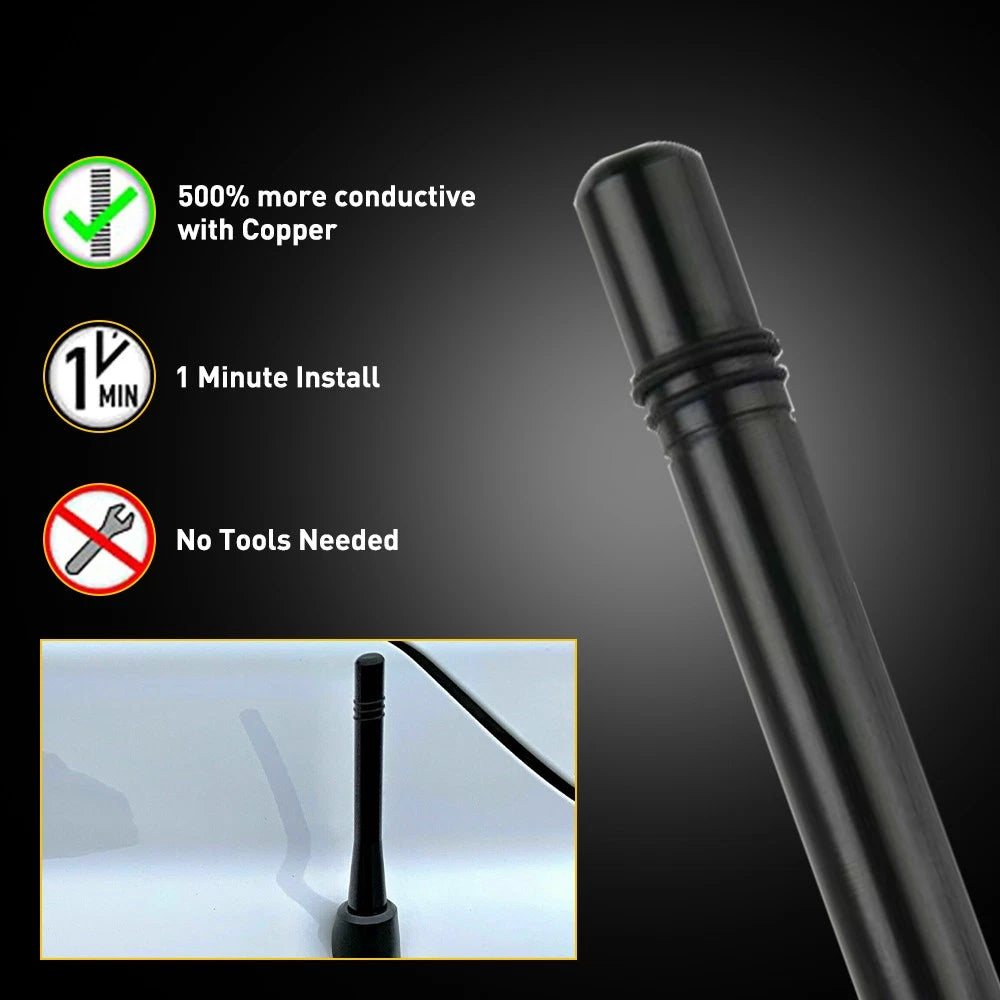 4" Car Antenna 863090R010 for Toyota RAV4 (2009–2016)