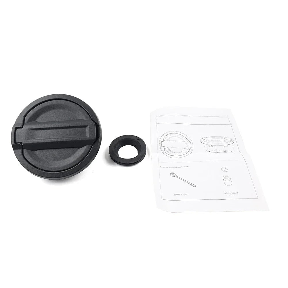 Fuel Tank Door Cover for Jeep Wrangler JL Gladiator JT (2018-2023)