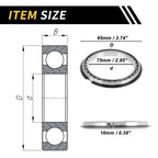 Deep Groove Ball Bearing P6 for Scooter Skateboard Wheel (75x95x10mm)