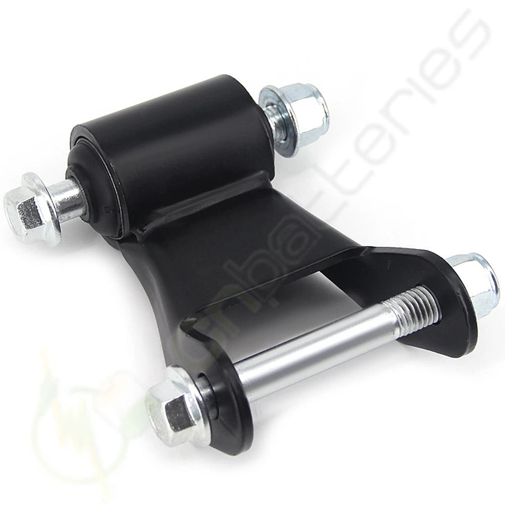 Set of 2 Rear Leaf Spring Shackle Brackets for Chevrolet Silverado 1500 GMC
