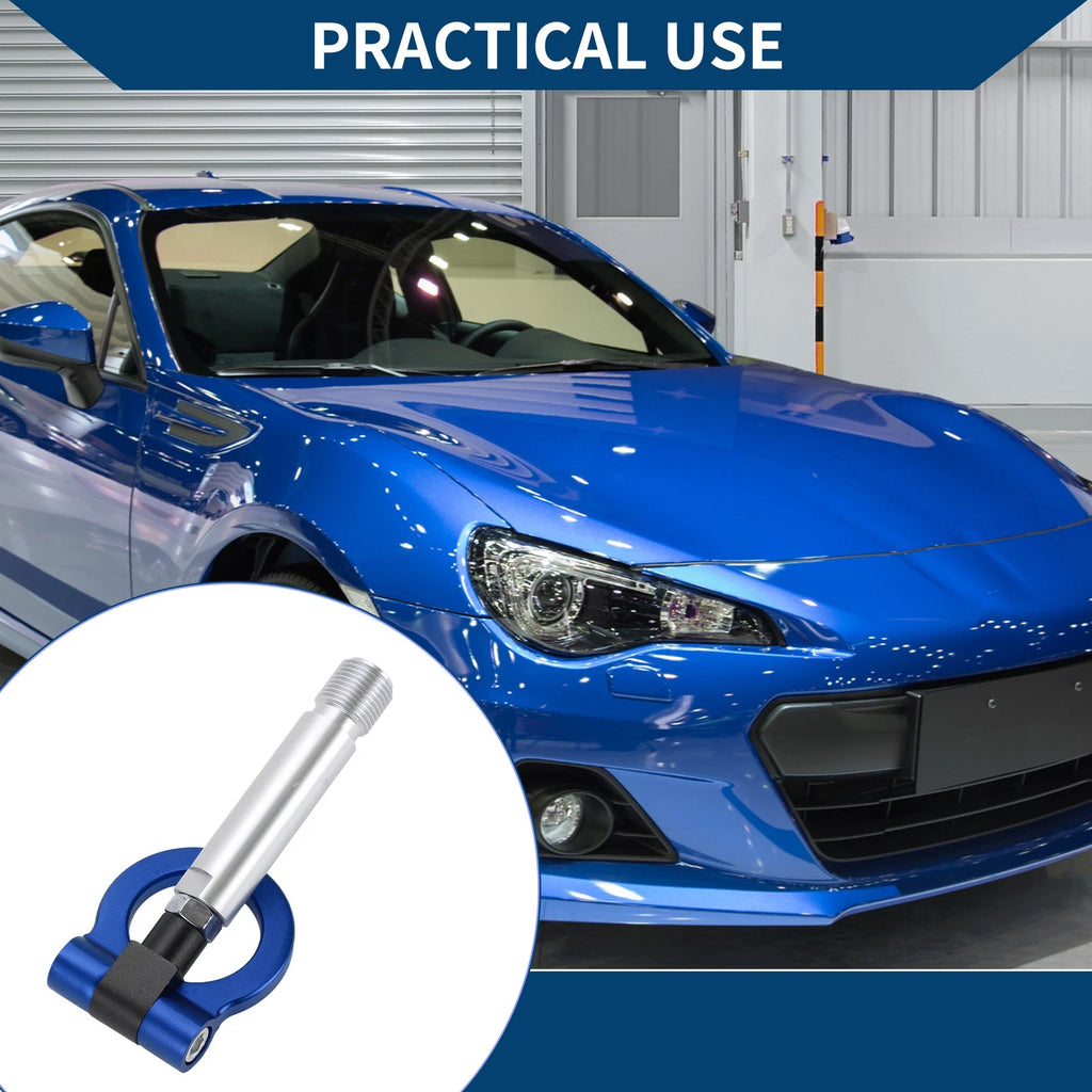 Tow Hook for Toyota Yaris (2023) - Metal Towing Ring, 23.0cm, Blue