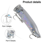Artificial Bait Wobblers Fishing Lure 10g (1Pc)