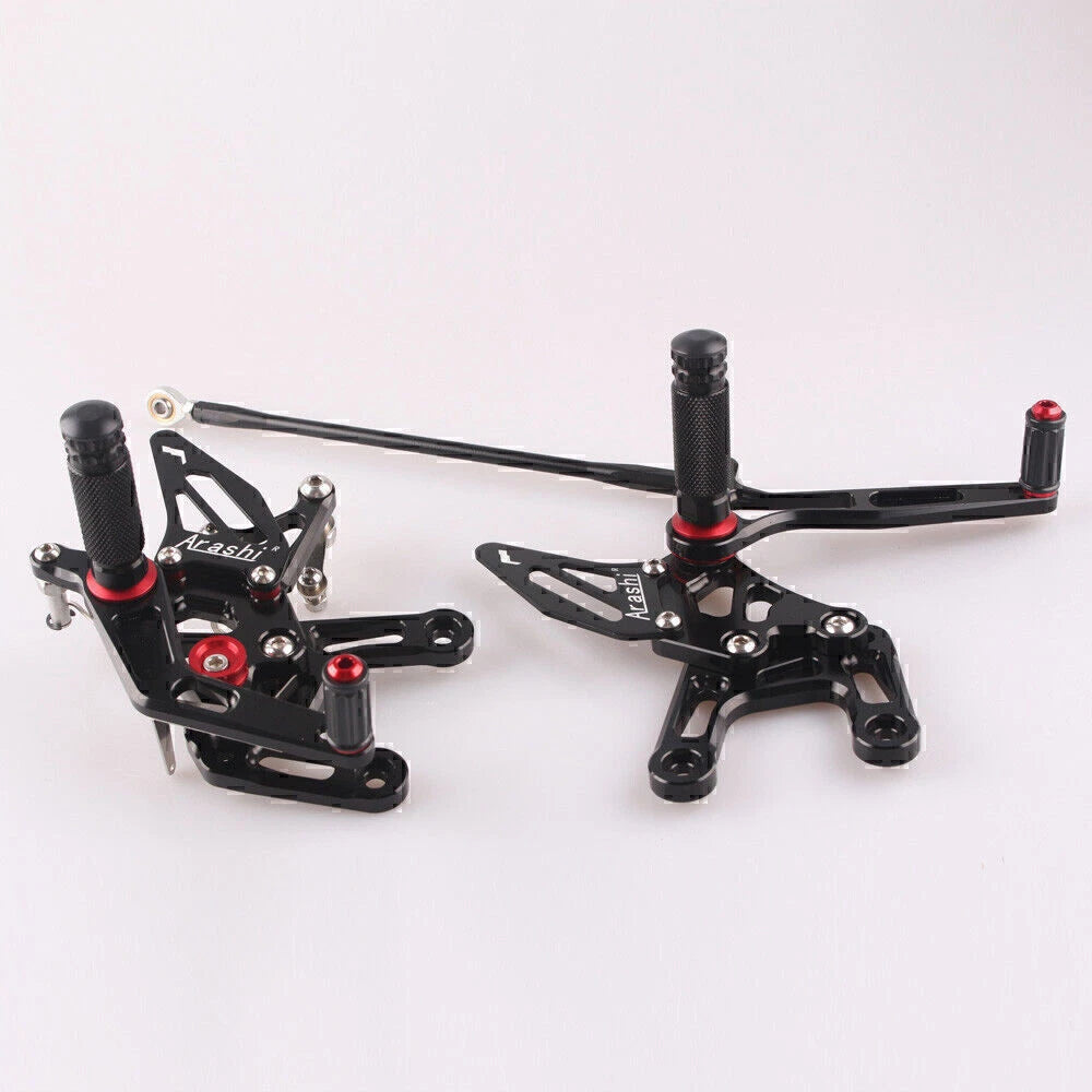 CNC Rearsets Footrest Rear Set Pegs for Kawasaki Ninja ZX10R (2011–2015)