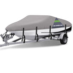 Pontoon Boat Cover Waterproof Anti-UV Heavy Duty 90" for Neverland