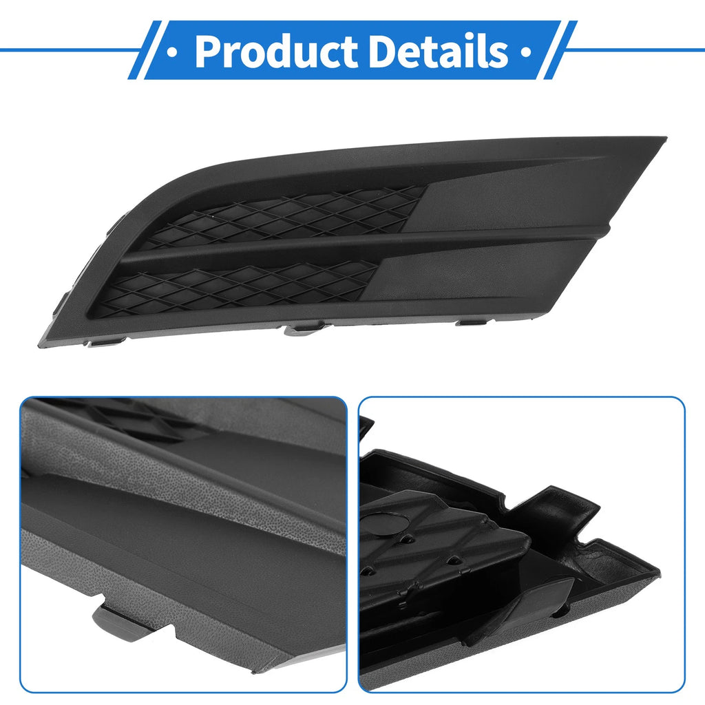 1pc Fog Light Grill for Volkswagen Jetta (2015–2018) No.5C6853666G