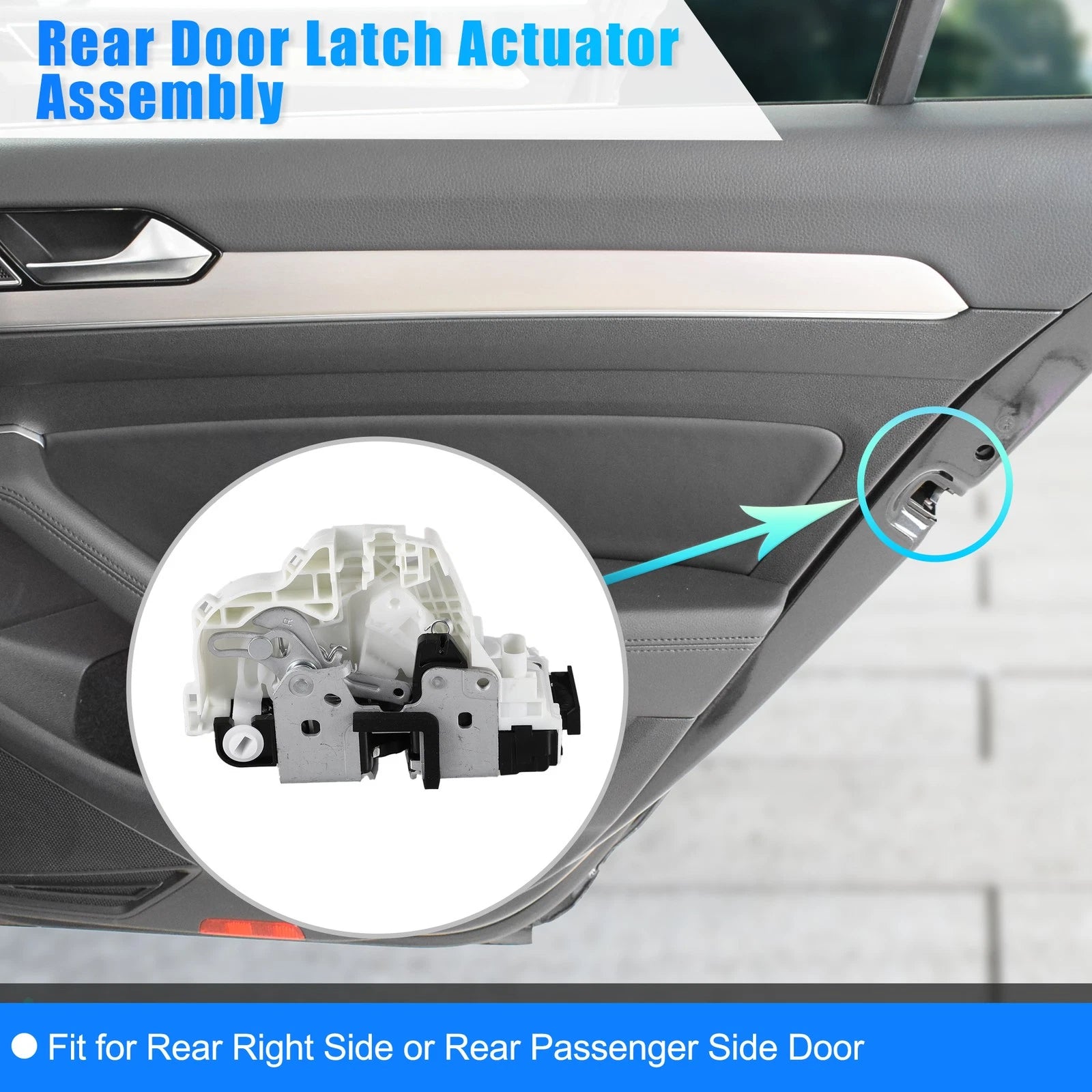 Rear Right Power Door Lock Actuator for Dodge Durango, Jeep (No. 4589922AH)