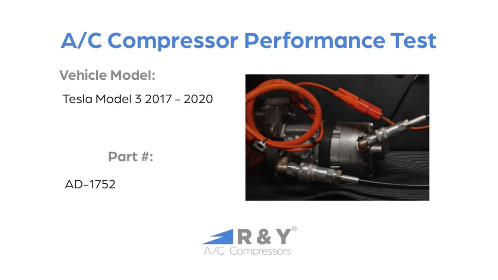 AC Compressor Replacement for Tesla Model 3 (2017-2019)