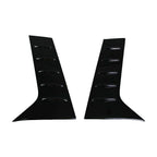 C-Pillar Molding Covers for Toyota Alphard (2016-2019) Grossy Black
