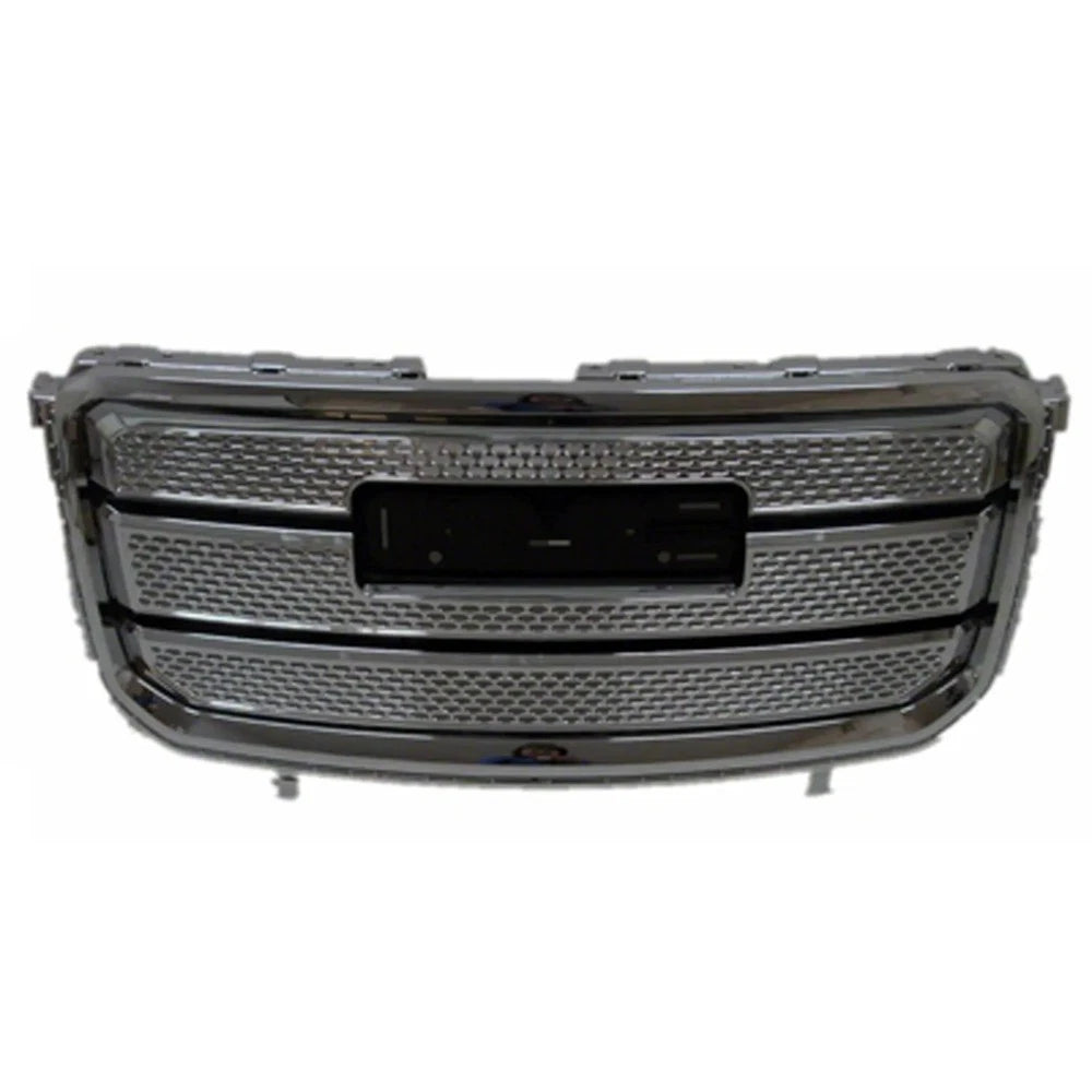 Front Center Mesh Grille for GMC Acadia Denali (2013–2016) - Bright Black