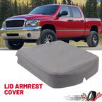 Leather Center Console Lid Armrest Cover for Dodge RAM 1500 2500 3500 (2002–2008)