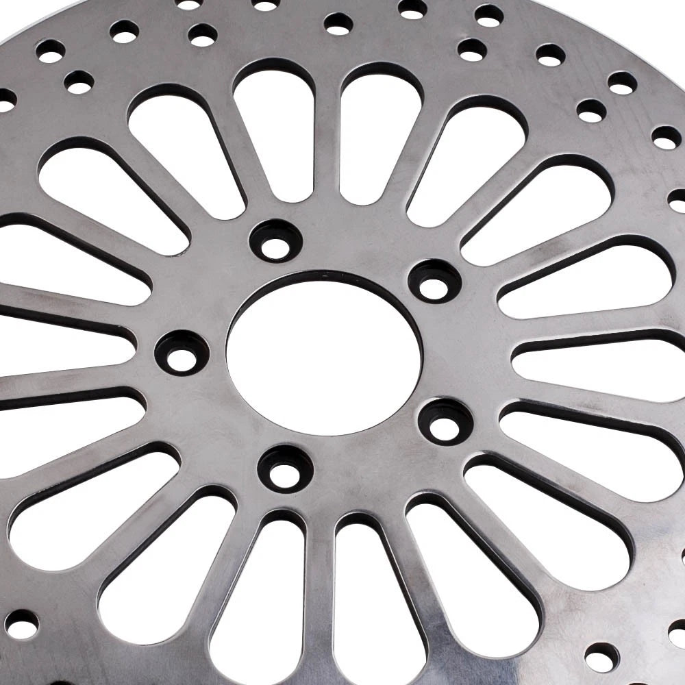 Front Brake Rotor Disc for M-RT-1100 (1Pc, 11.8 Inch, Polished Stainless Steel)