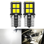 2X LED License Plate Light Bulb for AUXITO (W5W T10 194 168)