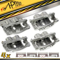 Set of 4 Brake Calipers with Bracket for Chevy Silverado 2500 