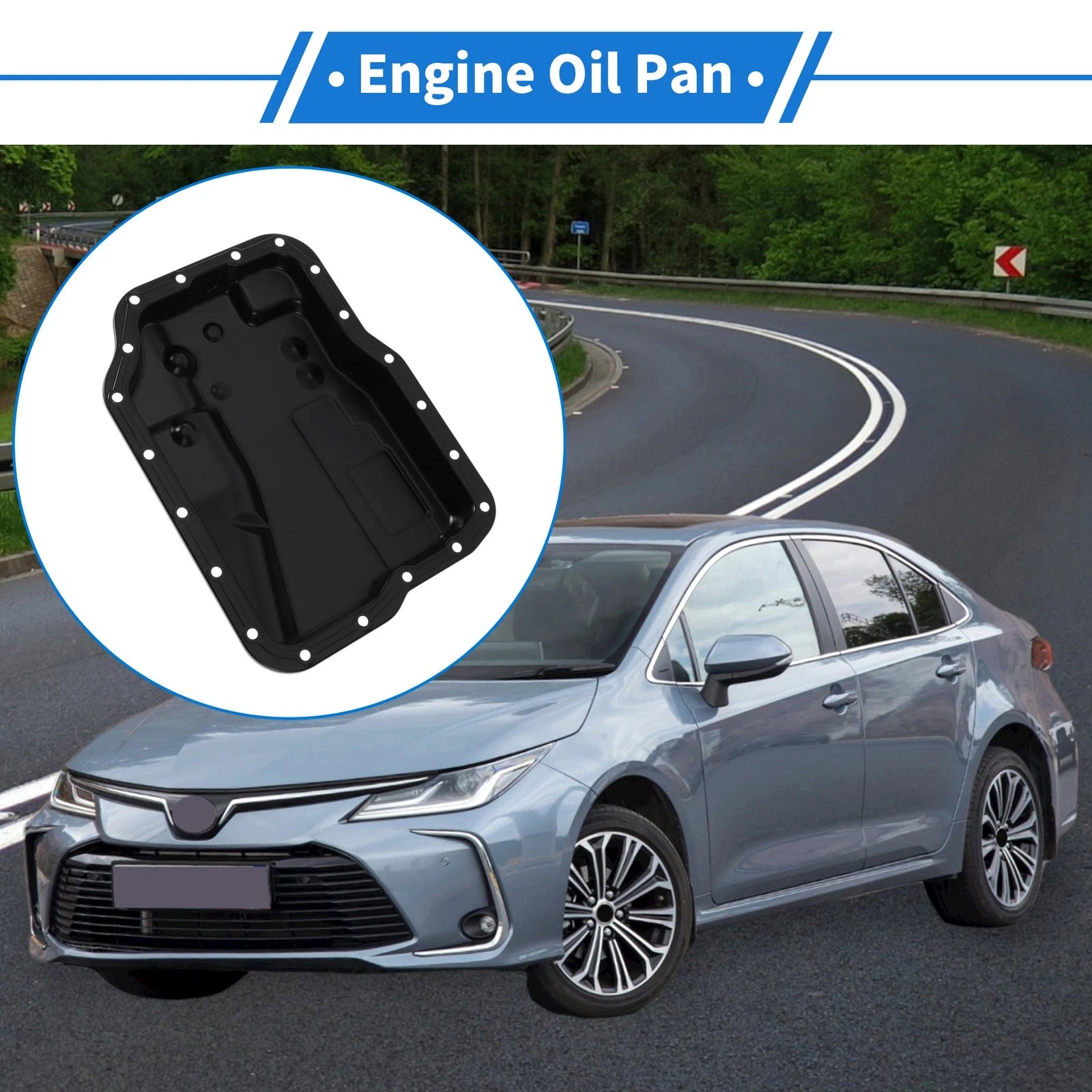 Engine Oil Pan for Mazda 2 (2011–2014) No.FN112151X