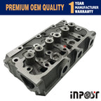 D722 Cylinder Head with Head Gasket Kit for Kubota Bobcat 316 320 322 (–)