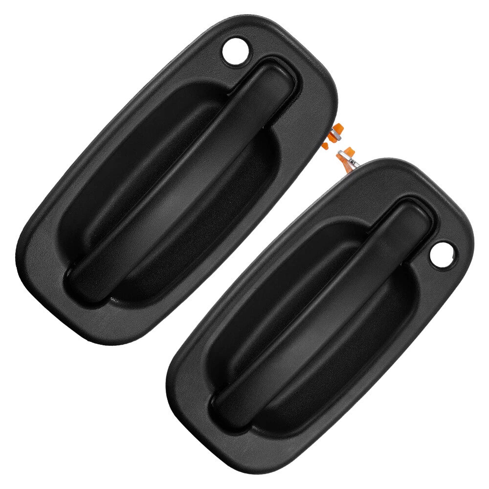 Set of 2 Exterior Door Handles for Chevy Escalade, Avalanche, Silverado (2002–2006)