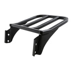 Black Detachable Rear Backrest Luggage Rack for Harley Dyna FXD FXDB (2006-2023)