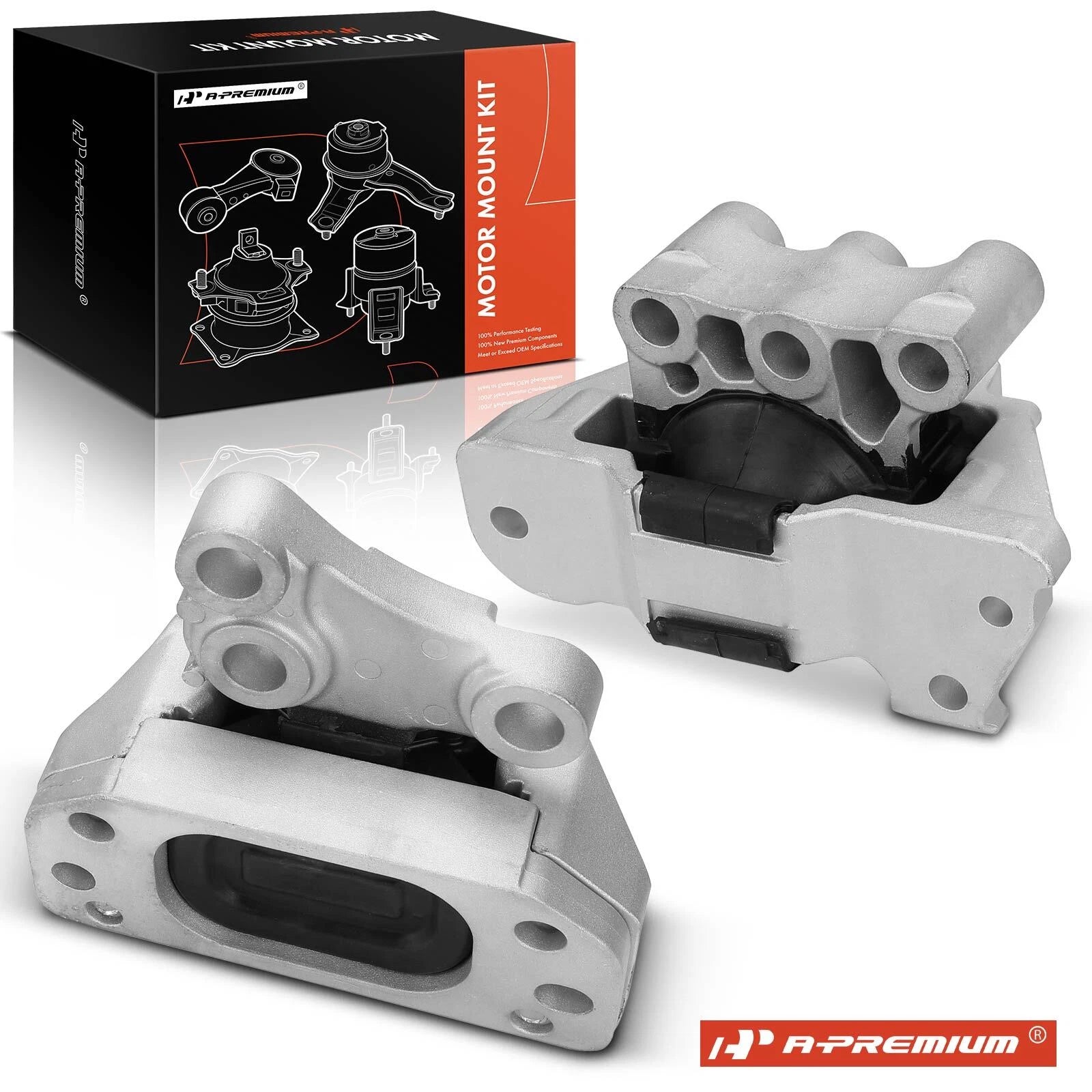 2X Engine Motor & Transmission Mount for Jeep Compass Renegade (2015–2022)