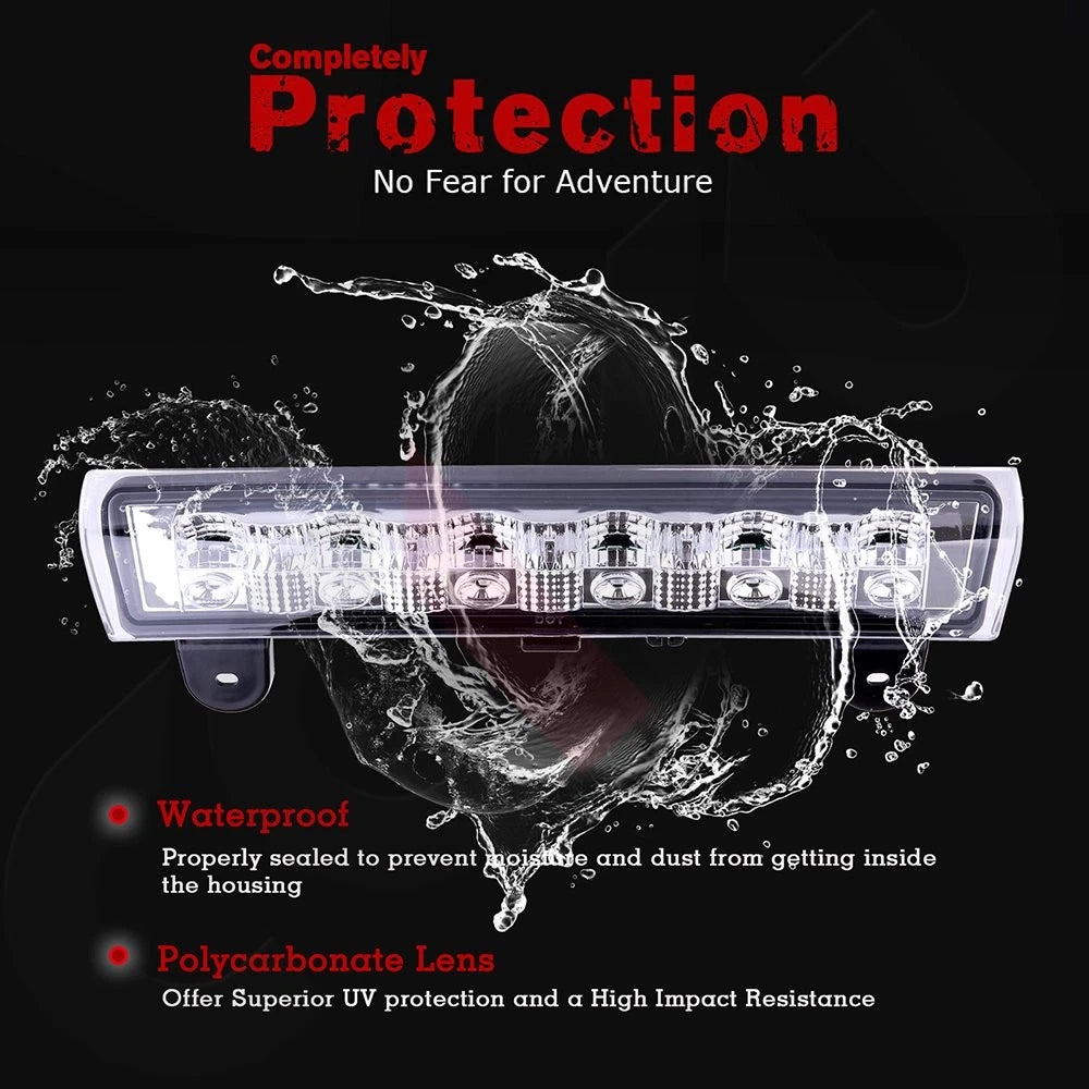 Clear Lens Rear Third Brake LED Light Lamp for Chevy Suburban (2000–2006)