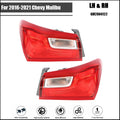 Set of 2 Outer Red Tail Light Assemblies for Chevy Malibu (2016â2021)