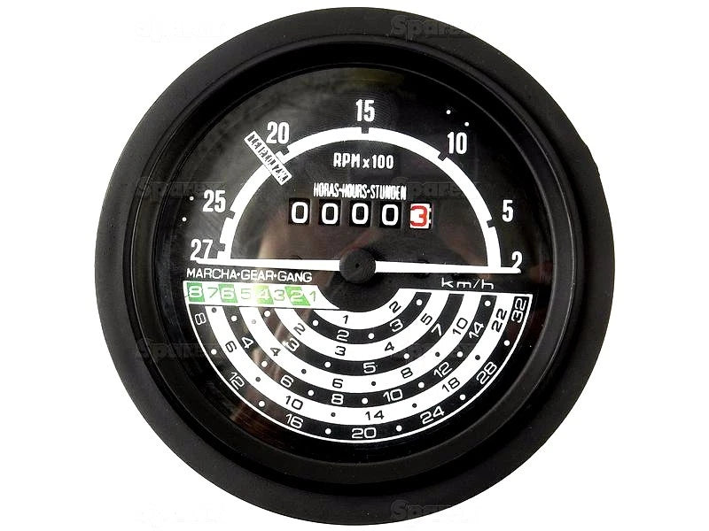Tachometer for John Deere 1020 1030 1120 1130 1630 2020 2030 2120 2130 (1960–1980)