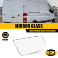Lower Tow Mirror Glass for Mercedes-Benz Sprinter 2500 3500 (2010–2018) Right EXV