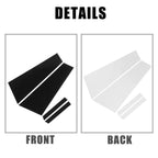 Set of 4 Door Cover Panel Trim Pillar Posts Stickers for Mercedes-Benz CLS 