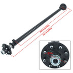 7k TK Trailer Axle for 8 Lug Trailers (95" Hub Face, 80" Spring Center)