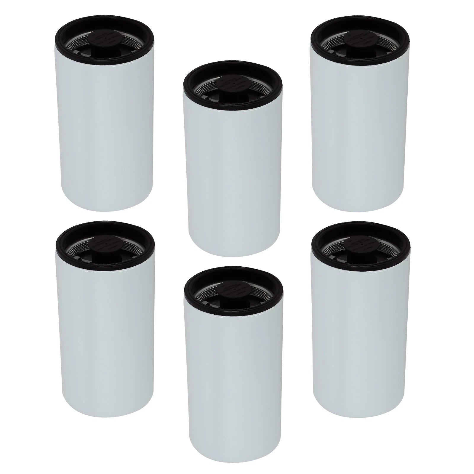 6 Pcs Fuel Filter Set for Cummins ISX (FF5776, 2893612, 3685306)