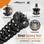 Front & Rear Struts w/Coil Spring for Ford F-150 (2015–2020)