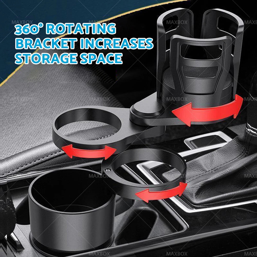 Adjustable Cup Holder Expander Tray for Toyota Corolla, Camry (2002–2019)