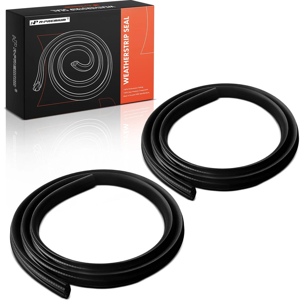 2X Rear Weatherstrip Seals for Ford Focus (2012–2018)