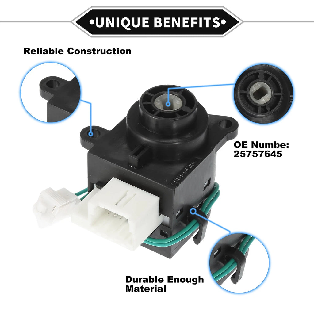 Ignition Starter Switch for Buick Lucerne (2006–2011) No.25757645