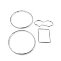 Speedometer Gauge Dial Trim Rings for VW Golf MK4, Passat B5, T4, Jetta 4 (1997-2006)