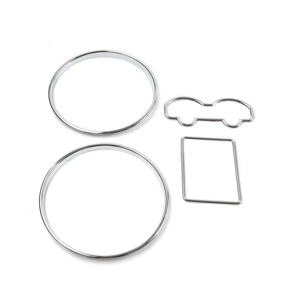 Speedometer Gauge Dial Trim Rings for VW Golf MK4, Passat B5, T4, Jetta 4 (1997-2006)
