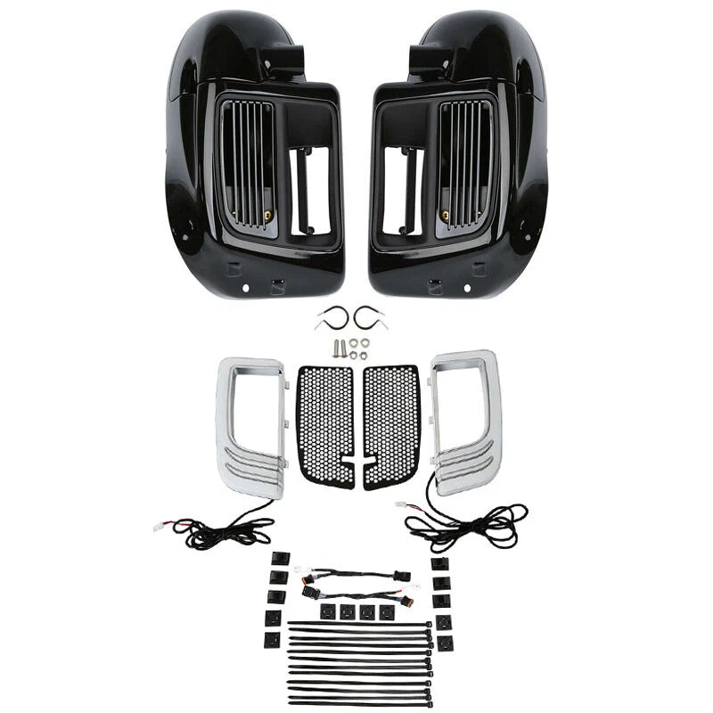 Lower Vented Fairings Signal Light for Harley Touring (2014–2024)