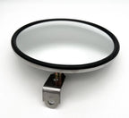 Convex Round Mirror with Offset Stud for Smooth Stainless 8.5 Inch