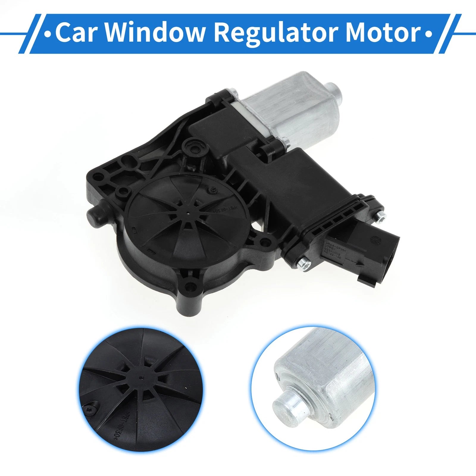 Power Window Regulator Lift Motor for Ford Mustang (2015–2020) FR3Z7823394B